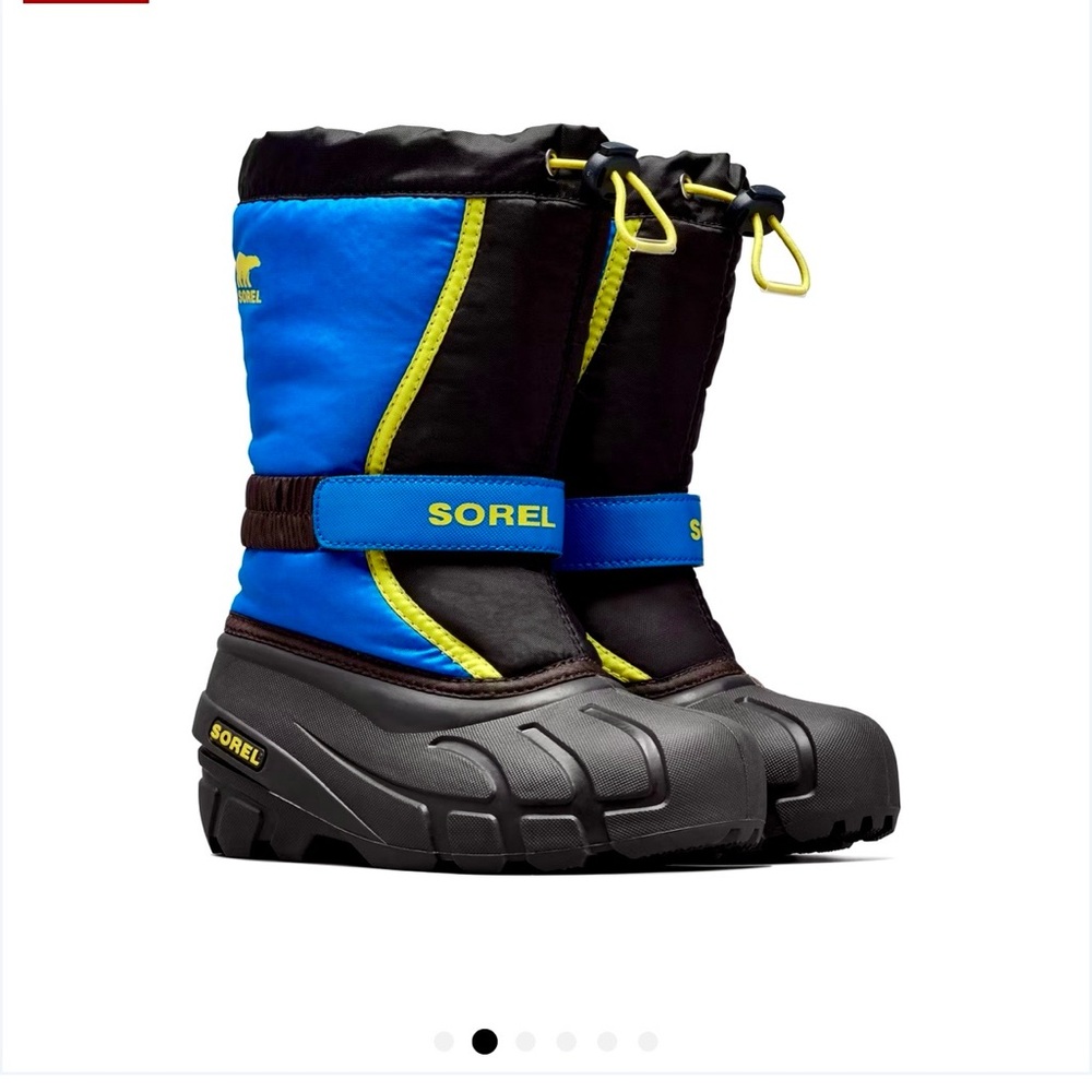 Sorel Flurry Insulated Waterproof Children’s Boots - Picture 2 of 12